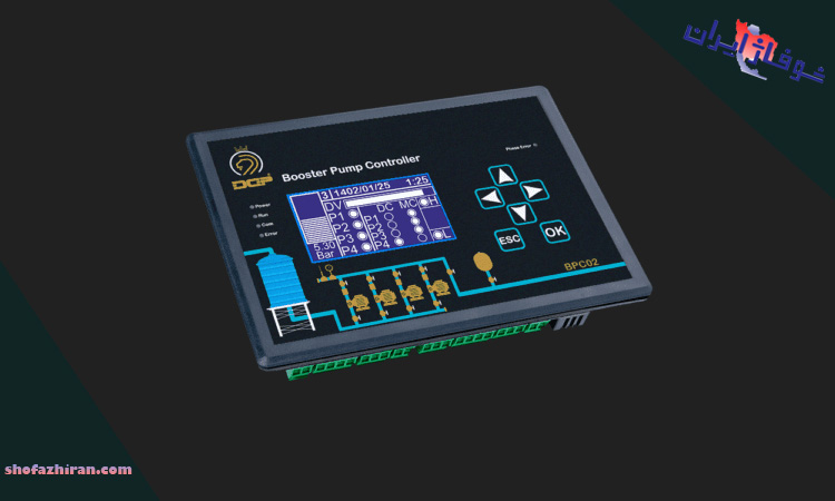 کار با کنترلر بوستر پمپ
